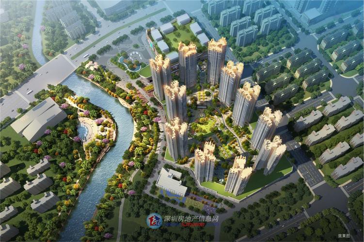 龙岗大道与教育南路交汇处 品质生活新地标，创城地产匠心筑家